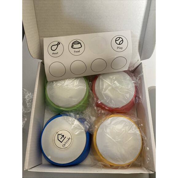 Talking Pet button Recordable Buttons Dog Training Games (4) - Picture 2 of 5